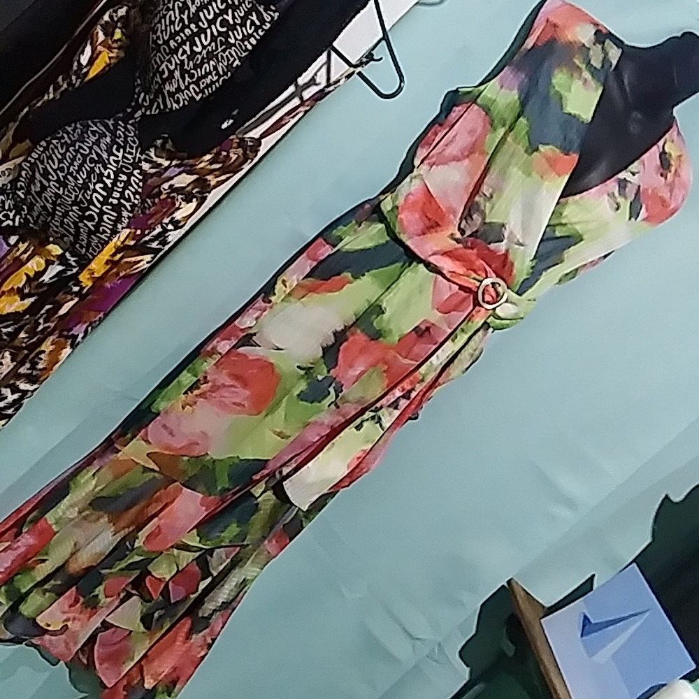 MAISON TARA LONG DRESS OPEN LEG